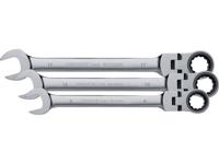 Gedore RED R07305005 | Ringratel-steeksleutelset met kniegewricht | 8 - 19 mm | 5-delig - R07305005 - thumbnail