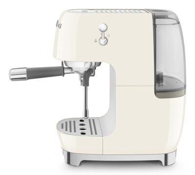 SMEG ECF03CREU 50's Style Handmatige Espressomachine - Creme