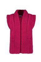 B.Nosy Meisjes gilet teddy - Georgie - Ruby roze - thumbnail