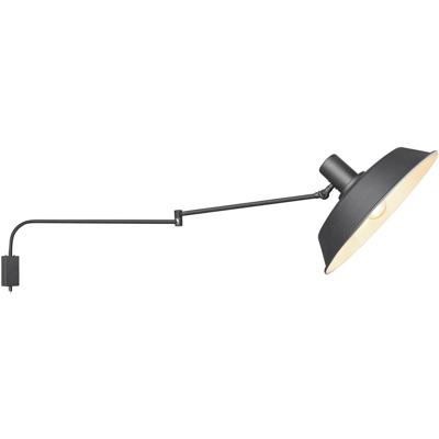 Mat Zwarte LED Wandlamp - E27 Fitting - Aluminium Wandverlichting
