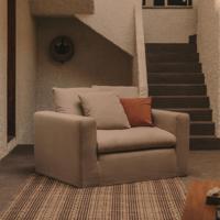 Kave Home Loveseat 'Nora' kleur Taupe - thumbnail