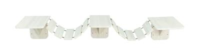 Trixie klim / klauterladder wand wit