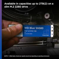 WESTERN DIGITAL - SN580 - Interne SSD-schijf - NVME - 2TB - thumbnail