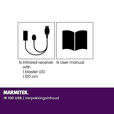 Marmitek MARMITEKIR100US TV accessoire Grijs - thumbnail
