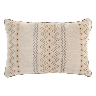 Kussen Home ESPRIT Beige Ikat 60 x 40 x 15 cm Kussen Home ESPRIT Beige Ikat 60 x 40 x 15 cm