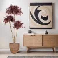 Japanse Kunst Acer Bonsai Deluxe 180cm Burgundy - thumbnail