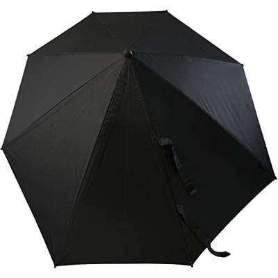 Stormaxi Aërodynamische Stormparaplu Paraplu Zwart - thumbnail