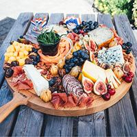 Boska- Serveerplank Rond Friends XL - thumbnail