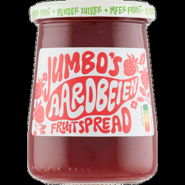 Jumbo's Aardbeien Fruitspread 335 g Jumbo's Aardbeien Fruitspread 335 g