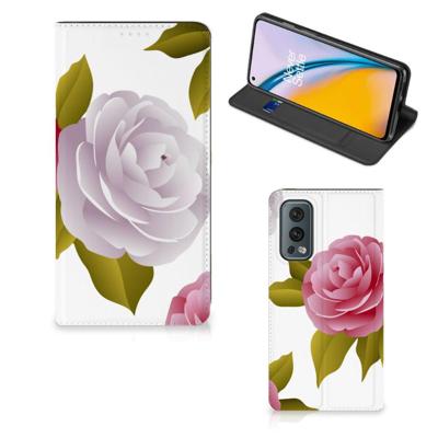 OnePlus Nord 2 5G Smart Cover Roses OnePlus Nord 2 5G Smart Cover Roses