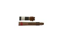 Horlogeband Burberry BU9151 Leder/Textiel Multicolor 18mm - thumbnail