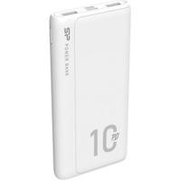 SILICON POWER QP15 Powerbank Externe batterij 10000 mAh 2x USB QC 3.0 1x USB-C PD (SP10KMAPBKQP150W) Wit - thumbnail