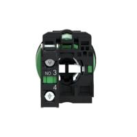 Schneider Electric XB5FD41 XB5FD41 Keuzeschakelaar Terugstelbaar Zwart 1 stuk(s) - thumbnail