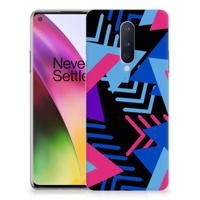 OnePlus 8 TPU Hoesje Funky Triangle - thumbnail