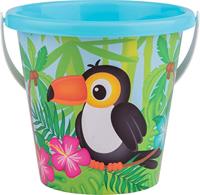 Basic Emmer met toekan-print 17 cm - thumbnail