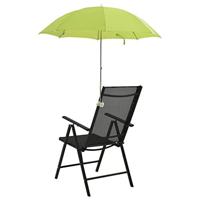 VidaXL Campingstoelparasols 2 st 105 cm groen - thumbnail
