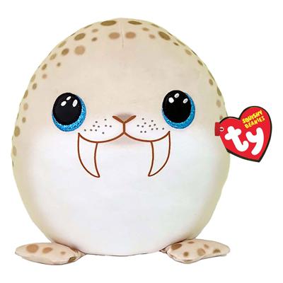 TY Squish a Boo Knuffekussen Walrus Toofers 20 cm