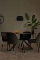 Lucide SPENCER - Hanglamp - Ø 30 cm - 1xE27 - Zwart - thumbnail