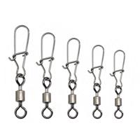 2 Pack (10ST/Pack) roestvrijstaal visserij connector PIN Bearing Rolling Swivel snap pins vissen Tackle accessoires connector (3 (34mm)) - thumbnail