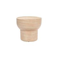 Zuiver Ovale Bijzettafel 'Noble' Travertinlook, 50 x 42cm - thumbnail