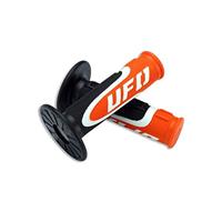 UFO PLAST handvat rubber "axiom rubber grip axiom black/white/orange - thumbnail