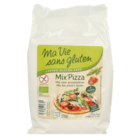 Ma Vie Sans Mix voor pizzabodems glutenvrij bio 350 Gram - thumbnail
