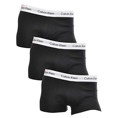 Calvin Klein boxershorts low rise zwart-wit - thumbnail