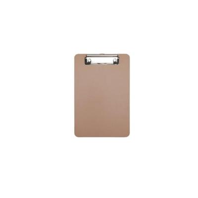 MAUL klemplaat Basic, hardboard karton, A5 staand, bruin - thumbnail