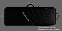 Mono M80 Vertigo flightbag voor 61-toetsen keyboard 102x36x8 cm - thumbnail