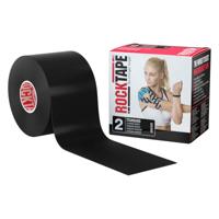 RockTape (5cm x 5m) zwart - thumbnail