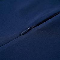 Kinderjurk met lange mouwen kattenprint 92 marineblauw - thumbnail