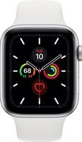 Apple Watch Series 5 44mm Space Gray Aluminium Zwarte Sportband - thumbnail