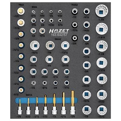 Hazet 163-642/57 Dopsleutelinzetset