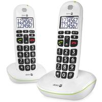 Doro PhoneEasy 110 - Duo DECT telefoon - Wit - thumbnail