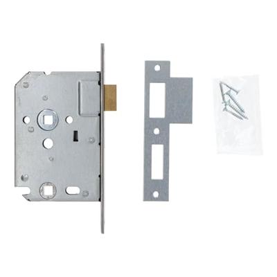 Nemef 1264 Toilet/badkamerdeurslot | DM50mm | WC63mm | krukgat 8mm | voorplaat RVS 20x174mm afgerond | messing dag- en nachtschoot | DR 1+3/2+4 - Nemef 1264 Toilet/badkamerdeurslot | DM50mm | WC63mm | krukgat 8mm | voorplaat RVS 20x174mm afgerond | messing dag- en nachtschoot | DR 1+3/2+4 -