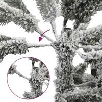 Kunstkerstboom met 150 LED Wit 150 cm PVC en Metaal en Plastic - thumbnail