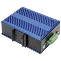 DIGITUS Netwerk Switch - 9-poorts Gigabit Ethernet - 8x RJ45 + 1x SFP-poort - Unmanaged - 10/100/1000 Mbps - DIN rail & wandmontage - IP40 - industriële serie - Blauw - thumbnail