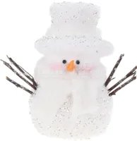 Kerstfiguur Sneeuwpop 20cm Assorti 1st - thumbnail