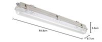 LED&apos;s Light LED TL verlichting met sensor 60 cm - Bewegingssensor en nachtsensor - Waterdicht - 1100 lm - thumbnail