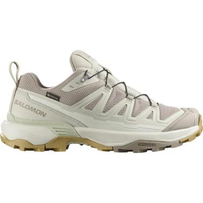 Salomon X Ultra 360 Edge GTX Lage Wandelschoen Dames Etherea/Rainy Day/Canary Green 5,5