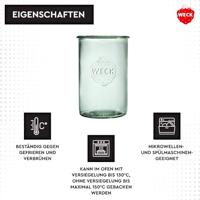 Weck Stort glas (1050ml) 1L 6 stuks - thumbnail