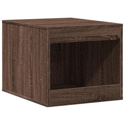 VidaXL Kattenbakkast 47x59x42 cm bewerkt hout bruin eikenkleurig