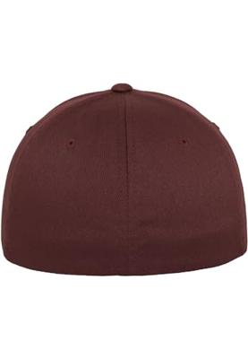 Flexfit FX6277 Wooly Combed Cap - Maroon - XXL