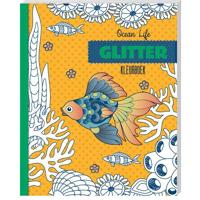 Ocean life Glitter Kleurboek - thumbnail