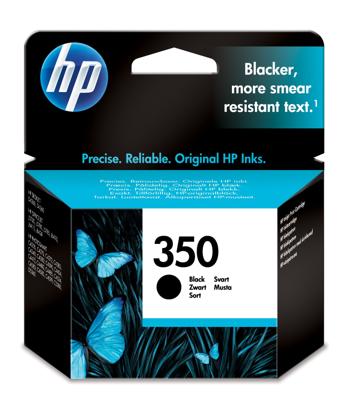 HP Inktcartridge 350 Origineel Zwart CB335EE Inkt HP Inktcartridge 350 Origineel Zwart CB335EE Inkt