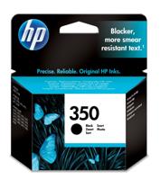 HP Inktcartridge 350 Origineel Zwart CB335EE Inkt - thumbnail