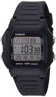 Horlogeband Casio W800H / W-800 / 10268612 Kunststof/Plastic Zwart 18mm - thumbnail