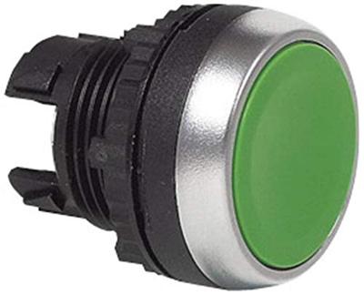 BACO L21AA03R L21AA03R Druktoets Metalen frontring, Verchroomd Zwart 1 stuk(s)