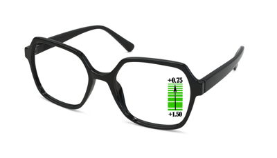 Leesbril Vista Bonita Mira Multifocaal-Black Vibe+1.50