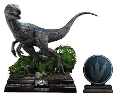 Jurassic World: Fallen Kingdom (Film) Legacy Museum Collection Statue 1/2 Blue Bonus Version 88 cm